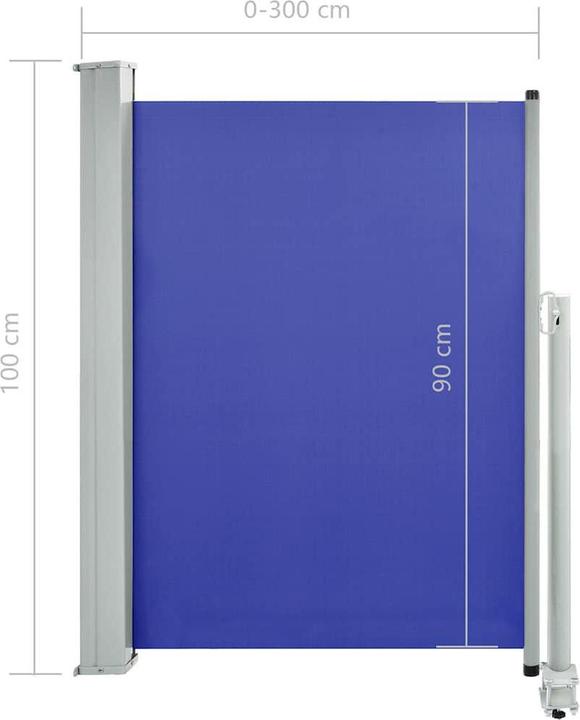 Produktbild vidaXL Seitenmarkise (3 m)