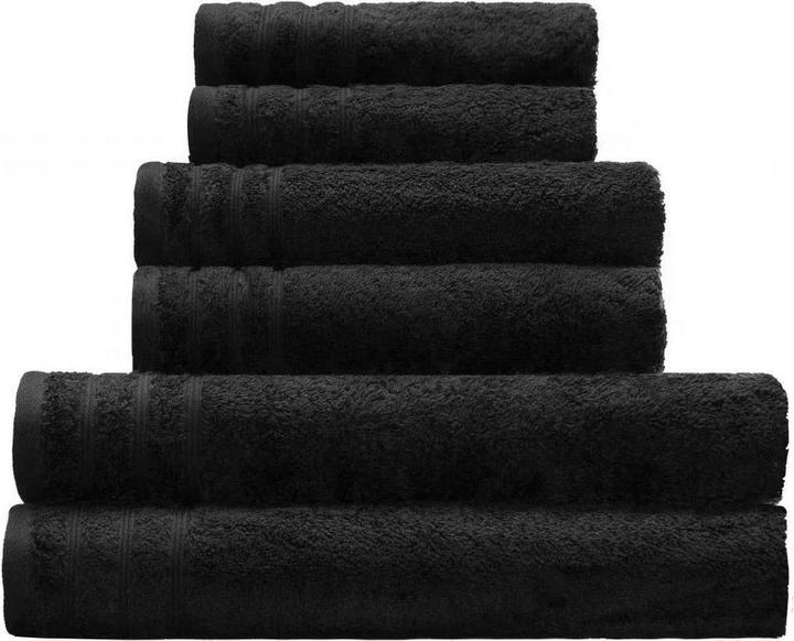 Immagine prodotto Kleine Wolke Asciugamano ospite Royal 30 x 50 cm, nero (30 x 50 cm)