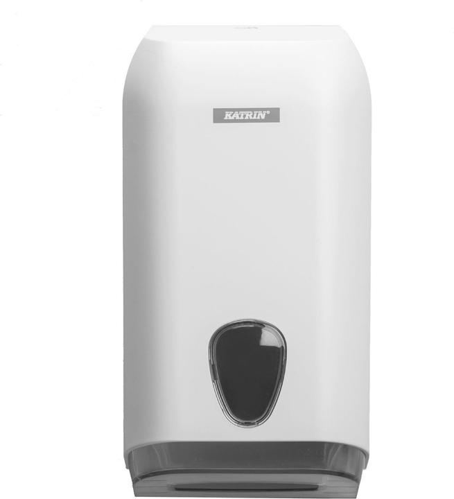 Immagine prodotto Katrin 92582 Distributore di carta igienica, piegato, bianco
