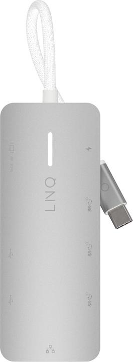 Produktbild LINQ Connects 8in1 PRO USB-C Multiport Hub 140W (USB-C, 8 Ports)