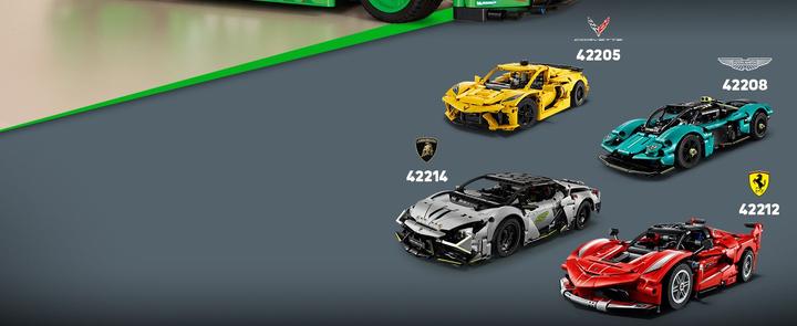 Image du produit LEGO Porsche 911 GT3 R Rexy AO Racing Rennwagen (42224, LEGO Technic)