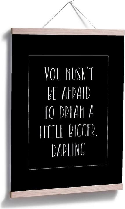 Image du produit Trenddeko Vous ne devez pas avoir peur (24 x 30 cm)