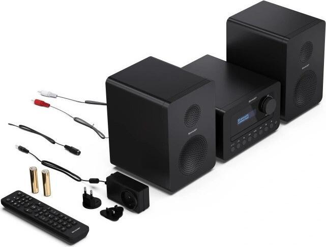 Produktbild Sharp Interactive solution XL-B514(BK) TOKYO FM Hi-Fi Micro System, Black | (FM, Bluetooth)