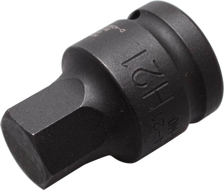 Actual product image BGS Impact Bit Socket length 55 mm 20 mm (3/4") Drive internal Hexagon 21 mm (20 mm)