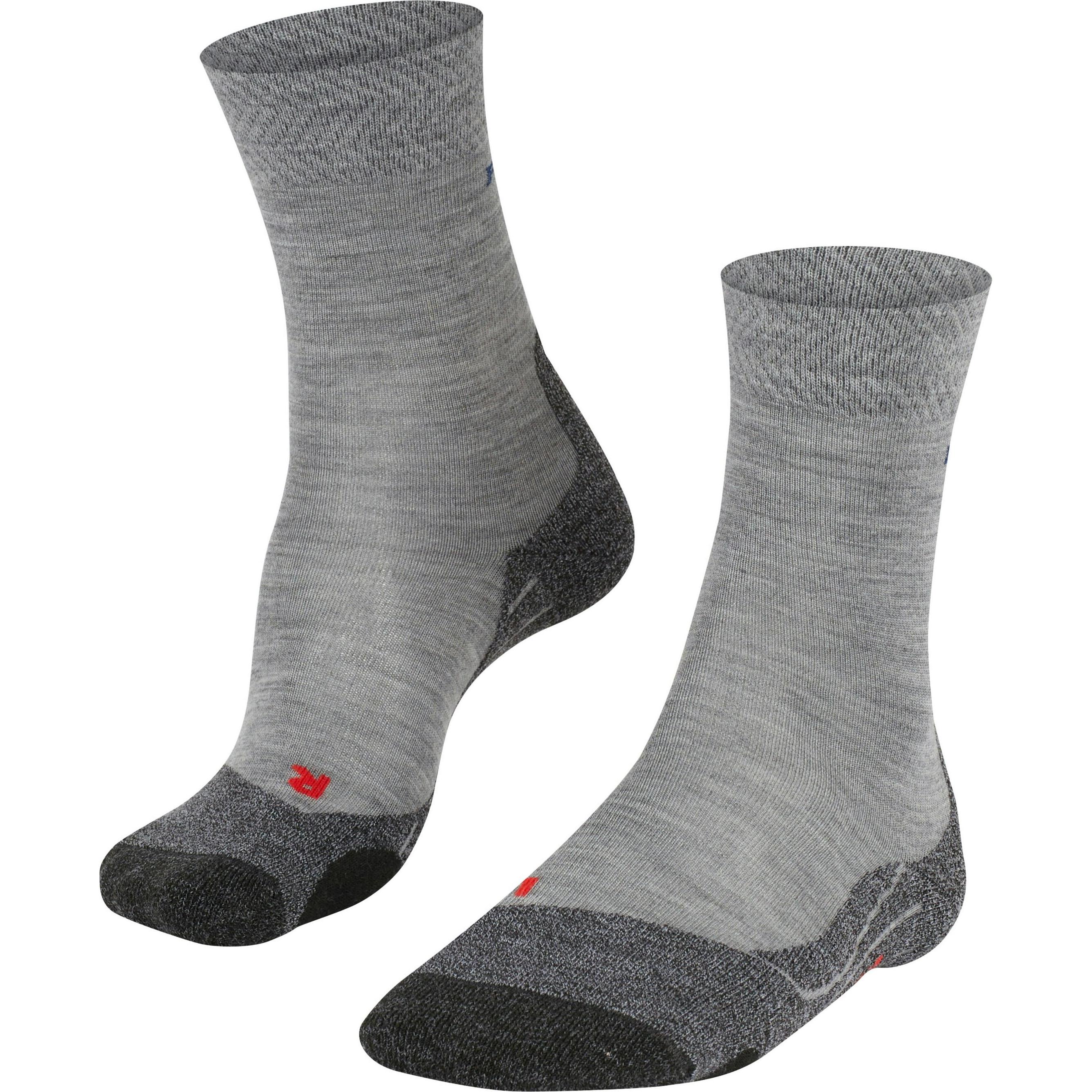 Falke, Damen, Sportsocken, TK2 Melange (37 - 38), Grau