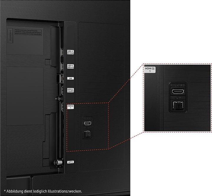 Produktbild Samsung GU55DU8079U (55", DU8079, LED, 4K, 2024)