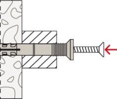 Produktbild Fischer Nageldübel N 5x40/15 F (100) (100 Stk.)