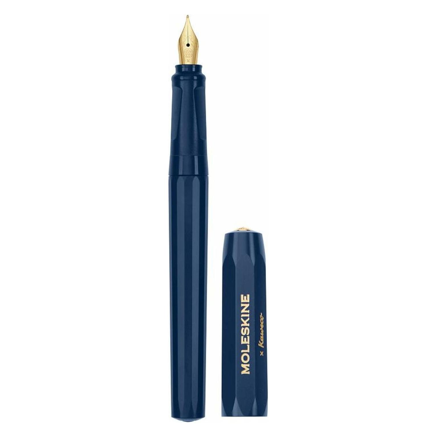 Moleskine, Schrijfpennen, Msk X Kaweco Fller M Blauw (Saffier, 1x)