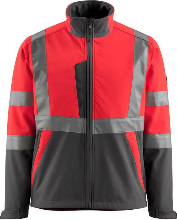 Produktbild Mascot unisex Warnjacke Kiama rot, anthrazit Grösse M (M)