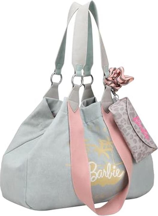 Produktbild Fritzi aus Preußen Izzy Limited Barbie Malibu Denim Shopper Tasche 42 cm (20 l)