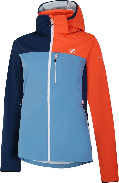 Actual product image Dare2b Womens/Ladies Lexan Colour Block Soft Shell Jacket (36)