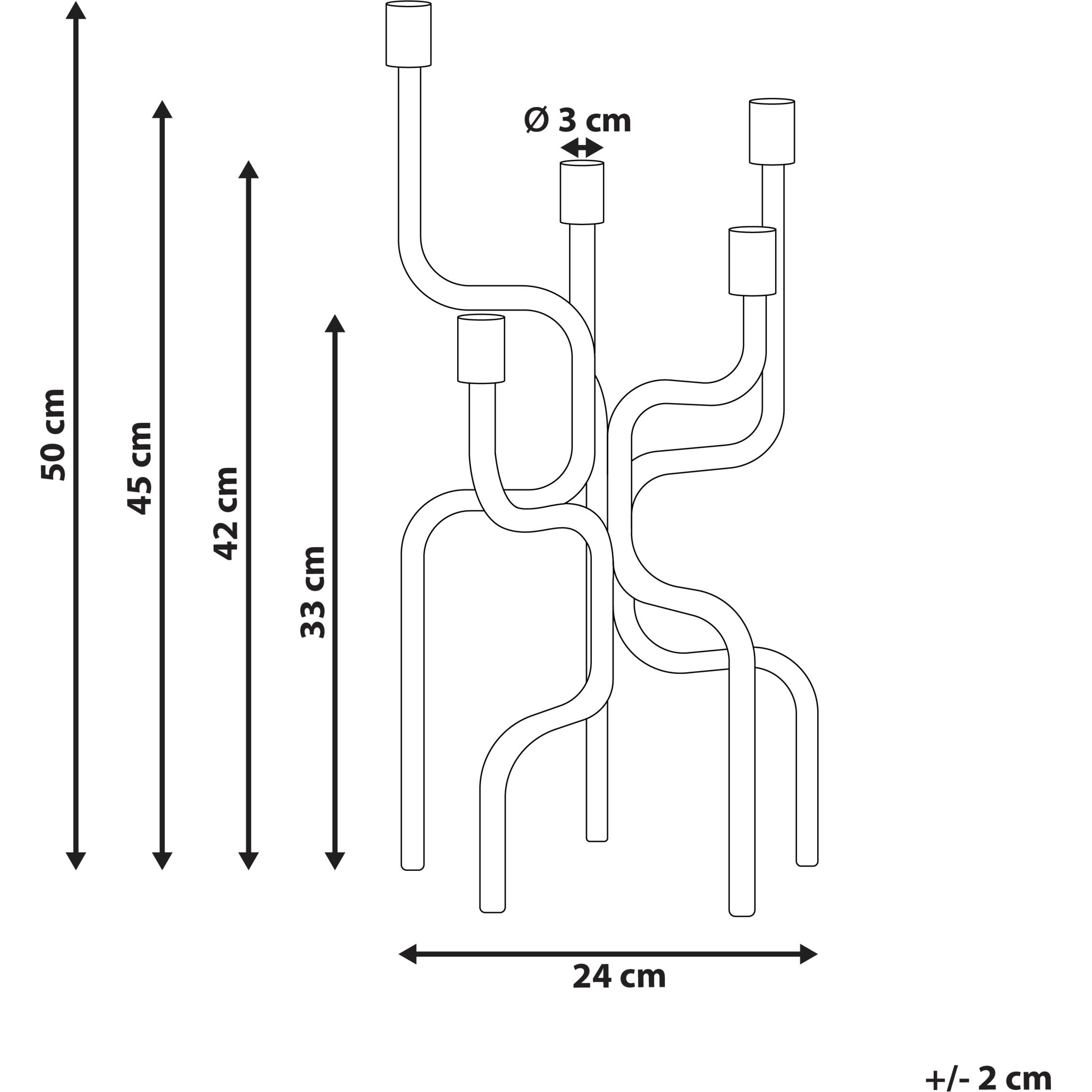 Thumbnail - Beliani, Kerzenständer, Porrtela