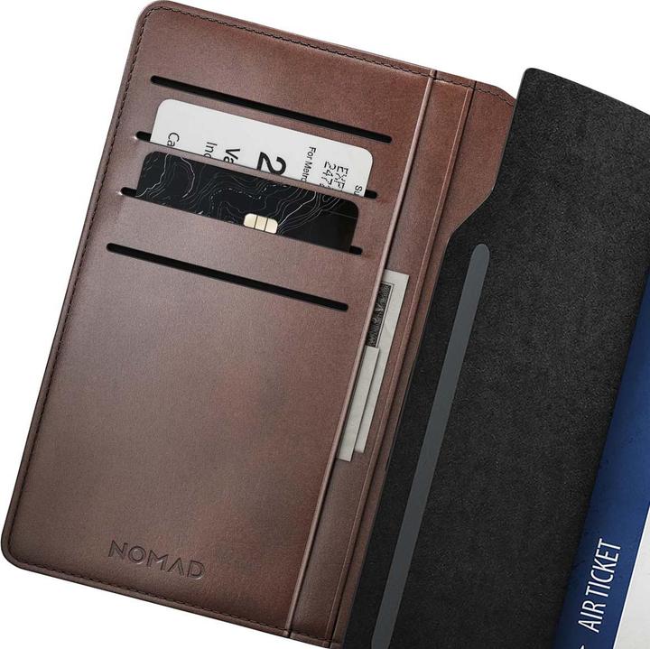 Productafbeelding Nomad Paspoort Portemonnee Rustiek Bruin