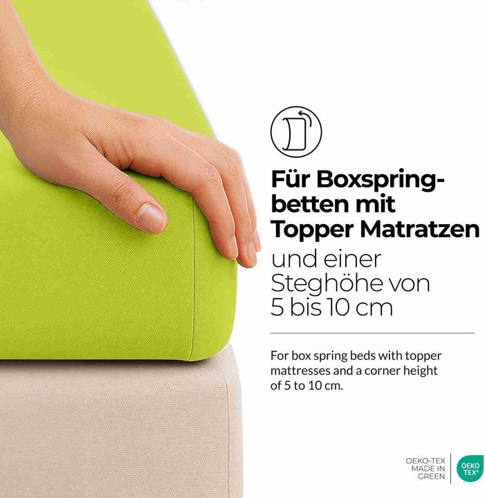 Produktbild Etérea Comfort Jersey Topper (180 x 200 cm, 200 x 200 cm)