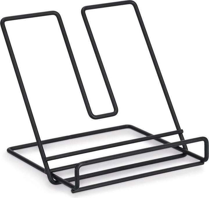 Zeller Present Book stand, metal, black (20 x 18 x 20.5 cm)