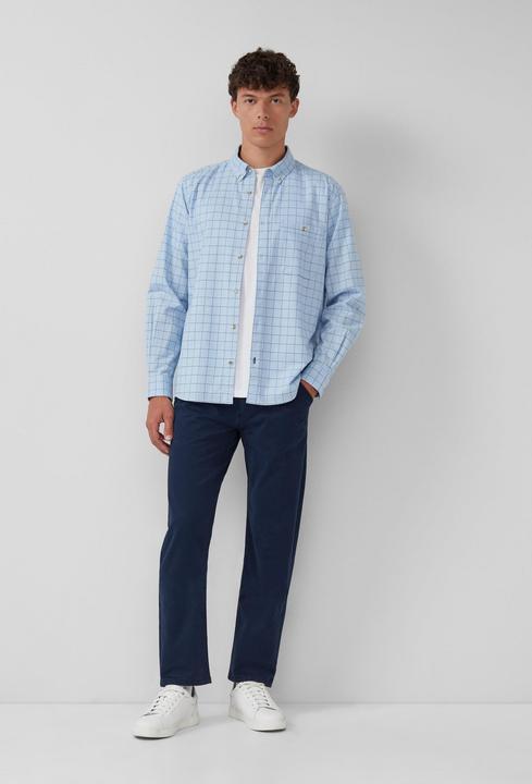 Immagine prodotto s.Oliver Hemd Regular Fit: Karo-Hemd aus Baumwolle mit Button-Down-Kragen (L, S)