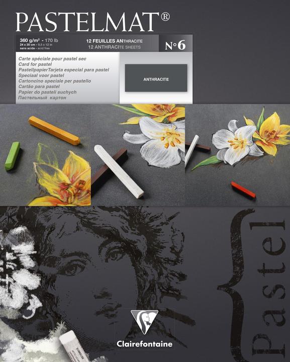 Produktbild Clairefontaine Trockene Techniken (360 g/m², 108 x)