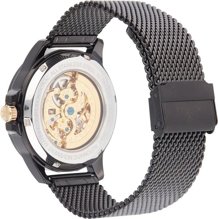 Actual product image Montignac Automatic Watch Round (Skeleton watch, 42 mm)