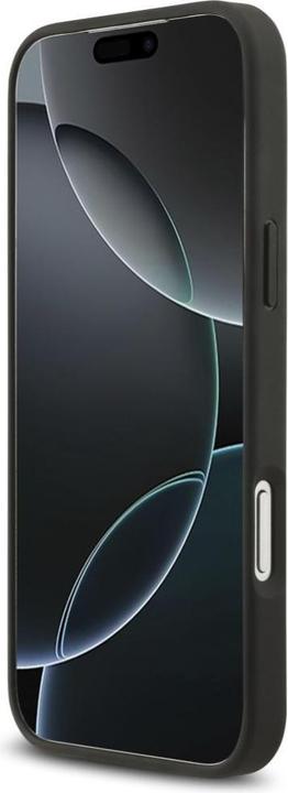 Productafbeelding Mercedes Case Leather Vintage Logo MagSafe for iPhone 17 Pro Max taupe (Apple iPhone 17 Pro Max)