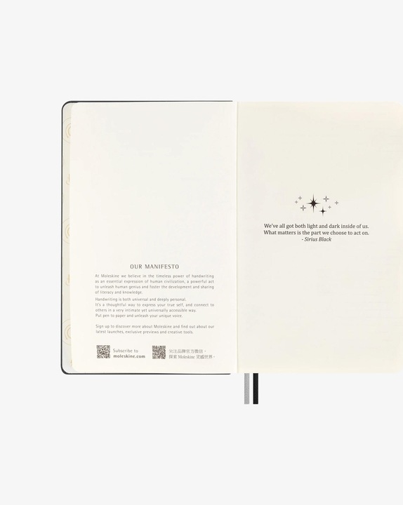 Immagine prodotto Moleskine Harry Potter Lumos (130 x 210 mm, Righe, Copertina rigida)
