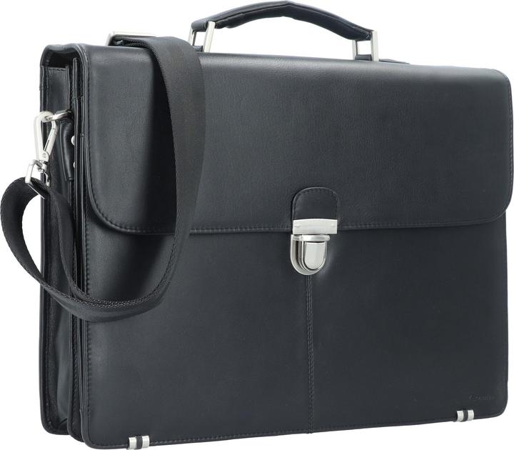 Produktbild Esquire Oxford Aktentasche Leder 41 cm Laptopfach (16.14")
