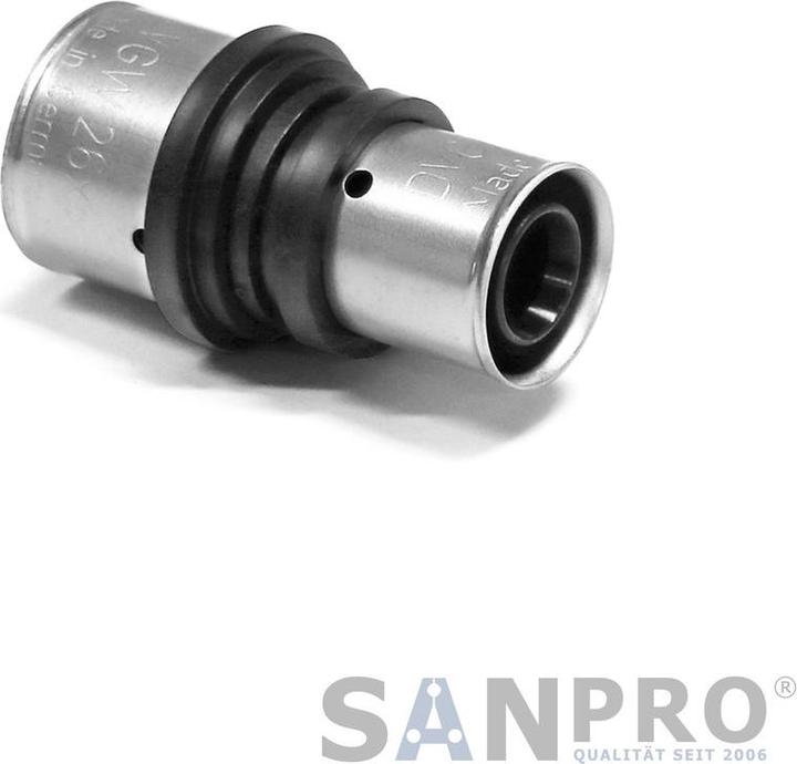 Actual product image Sanpro THPRESS PPSU Pressfitting Reducer TH Contour 26x3 - 20x2 (Press connection)