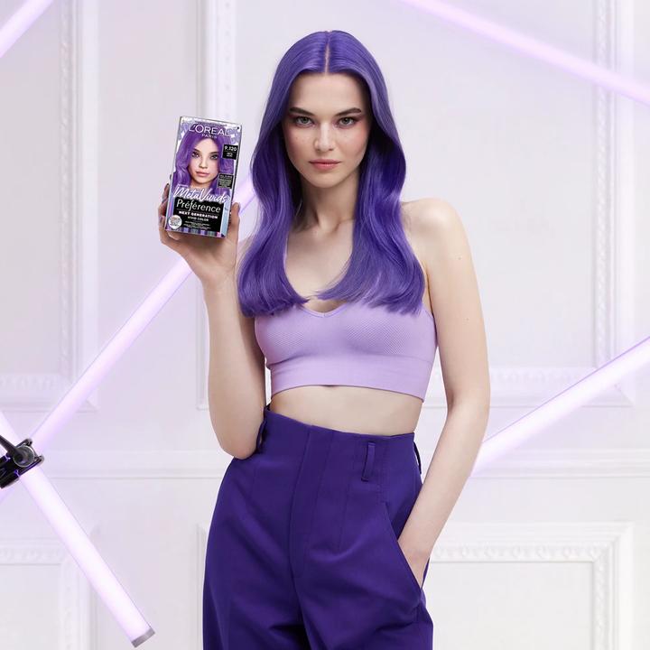 Actual product image L'Oréal Paris Préférence Meta Vivids (Lilac)