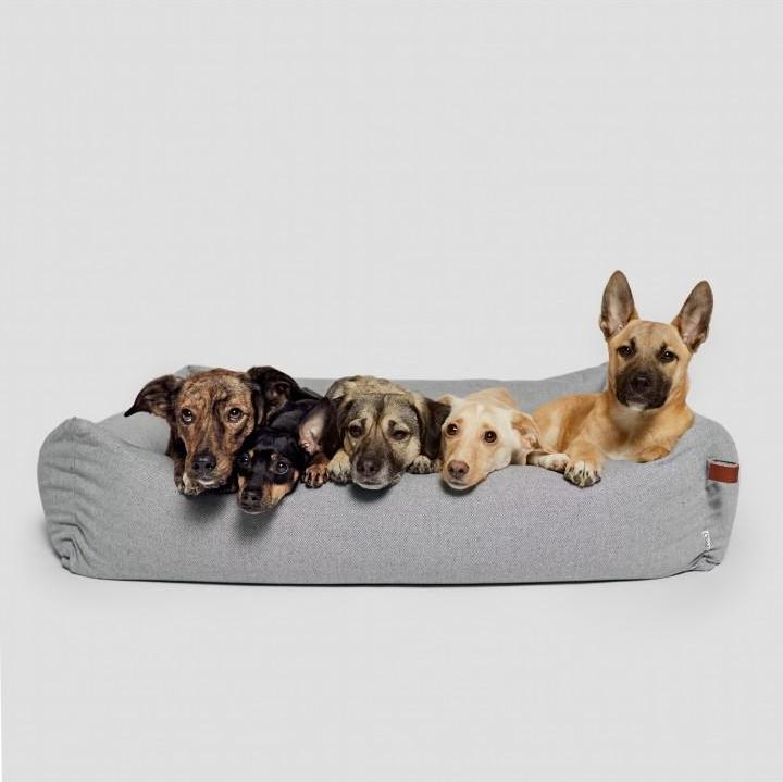 Produktbild Cloud 7 Hundebett Sleepy Deluxe Tweed Grey (Hund)