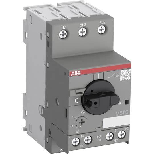 ABB, Schutzschalter, MS116-4.0-HKF1-