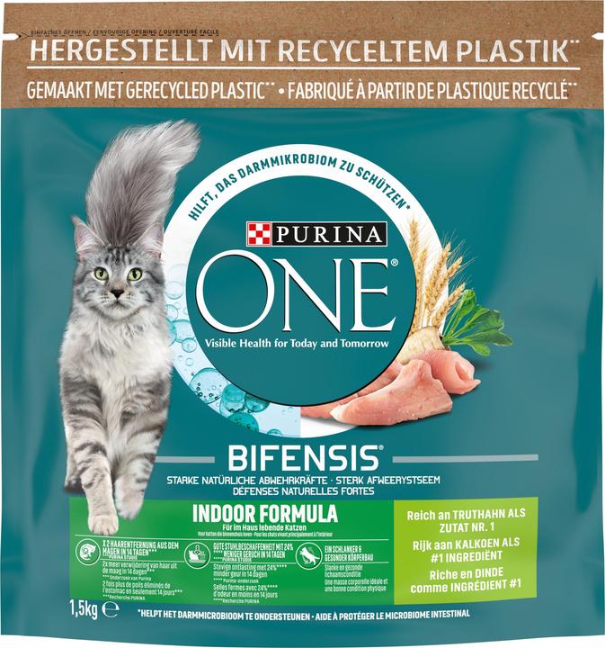 Actual product image Purina ONE Indoor (Adult, 1 pcs., 1500 g)