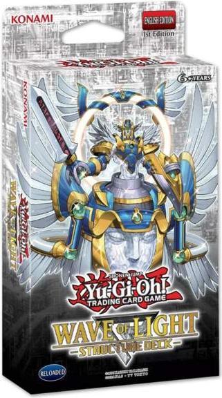 Actual product image Yu-Gi-Oh Structure Deck: Wave of Light -! - EN (German, Deck)
