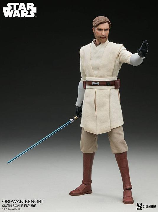 Immagine prodotto Sideshow Star Wars The Clone Wars Action Figure 1/6 Obi-Wan Kenobi