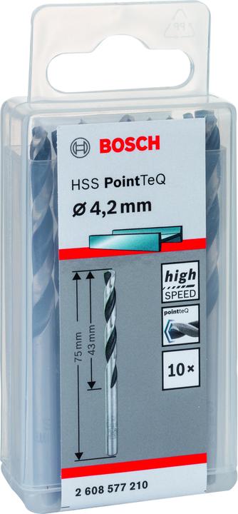 Productafbeelding Bosch Professional Zubehör HSS-draaiboor PuntTeQ (4,2 mm)