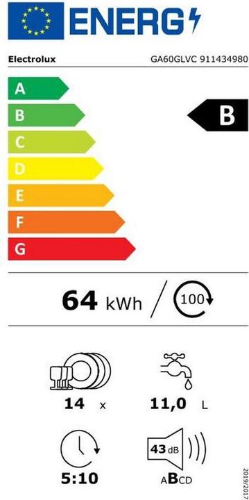 Energie-Label Electrolux GA60GLVC