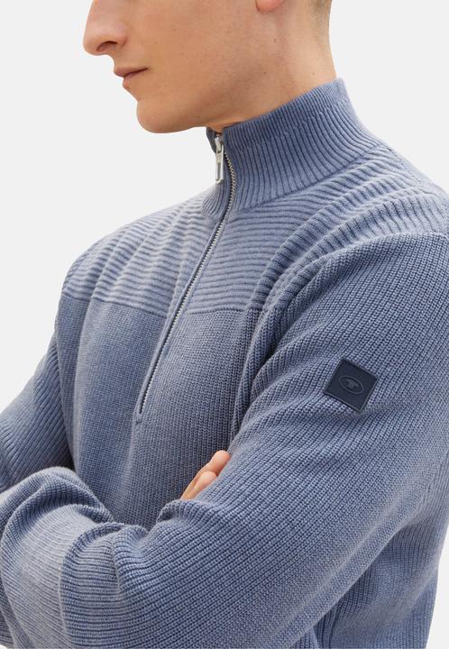 Actual product image Tom Tailor Pullover Troyer Pullover (S, M, L, XL, XXL)