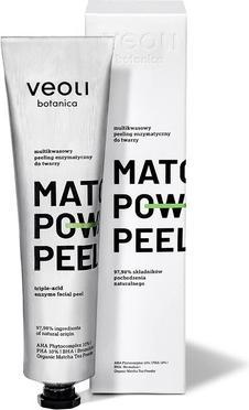 Veoli Botanica Focus Matcha Power Peel multi-acid enzymatic facial scrub 75ml (Exfoliation, 75 ml)