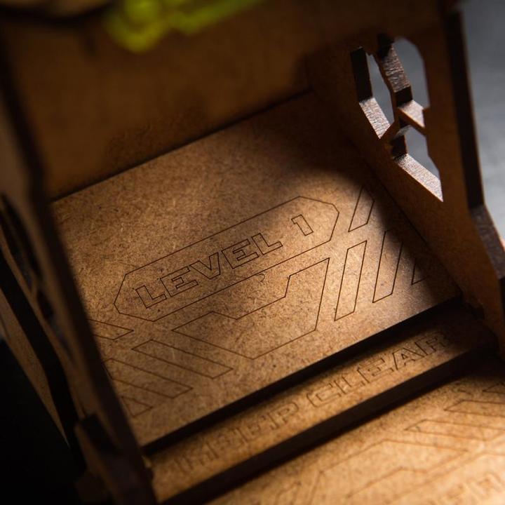 Actual product image Q Workshop TTEC101 - Tech Dice Tower, beige