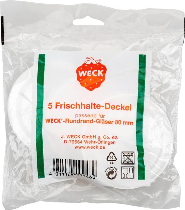 Produktbild Weck Deckel (5 Stk.)