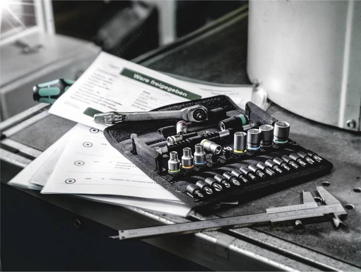 Image du produit Wera 8100 SA 7 Jeu cliquet Zyklop Metal (11 mm, 12 mm, 13 mm, 7 mm, 10 mm, 8 mm, 5,5 mm, 5 mm, 6 mm)