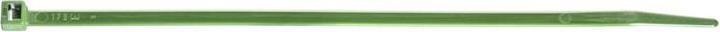 Actual product image Elematic CABLE TIES 290X4.5 ELMATIC GREEN 100PCS (Plastic cable ties, 290 mm, 100 pcs.)