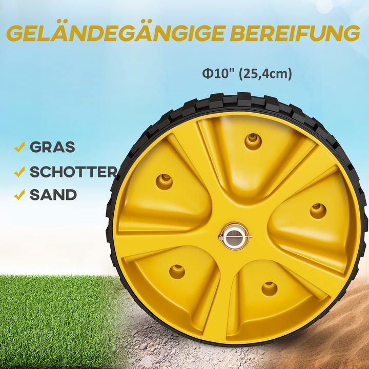 Immagine prodotto SportNow Carrello per kayak in alluminio, plastica gialla