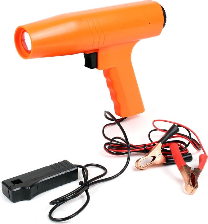 Actual product image Wiltec Ignition Timing Strobe Light Lamp 12V Xenon Timing Light Inductive Pick Up