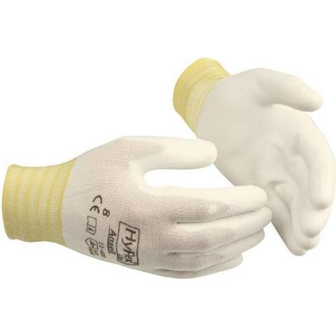 Ansell, Guanti di sicurezza, Guanti HyFlex 11-600 taglia 8 bianco EN 388 DPI categoria II (11)