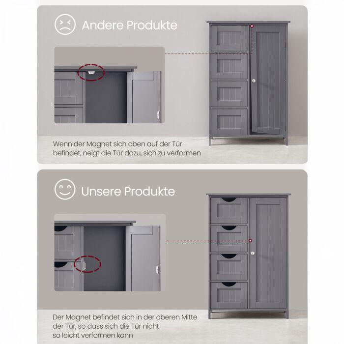 Produktbild Vasagle Badschrank (55 x 30 x 81 cm)