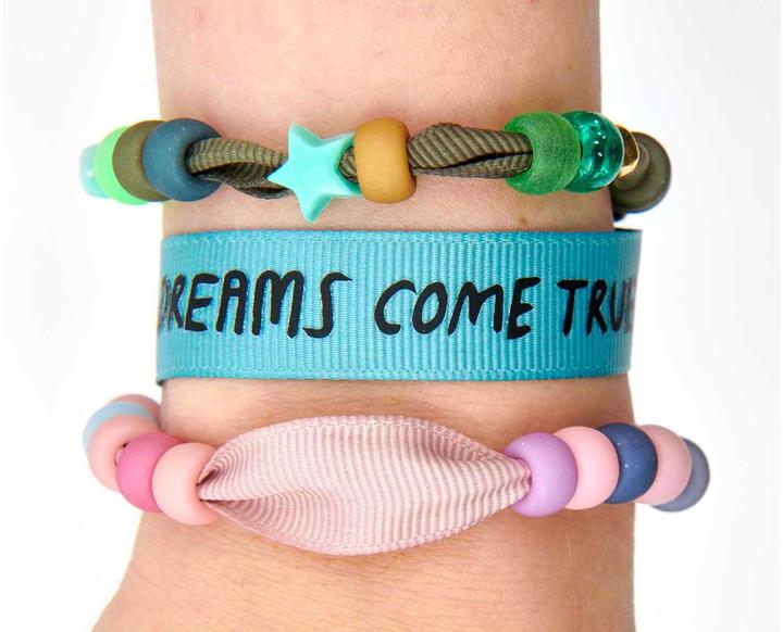 Produktbild Rico Design itoshii Ripsband Armbänder, 10 Stück (33 cm, Polyester (PES), Polyvinylchlorid (PVC))