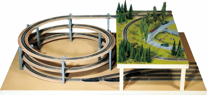 Produktbild Noch Gleiswendel-Komplettbausatz