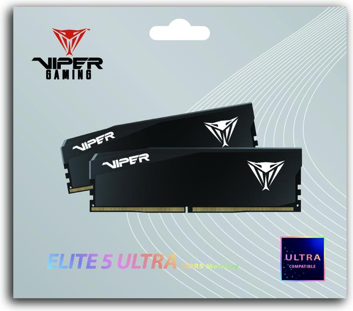 Immagine prodotto Patriot Viper Elite 5 Ultra DDR5 2x16GB 6000MHz CL28 Nero (2 x 16GB, 6000 MHz, RAM DDR5, DIMM)