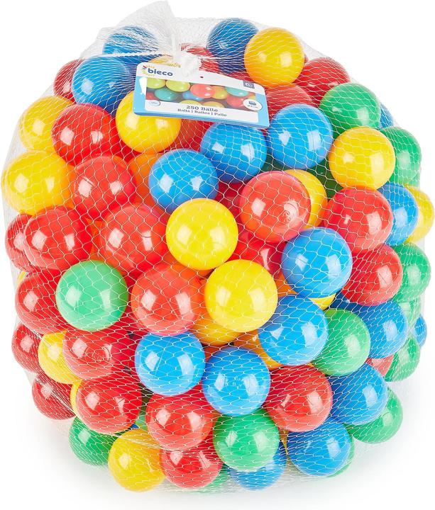 Actual product image Bieco Balls for ball pool 250 pcs. Color Pop