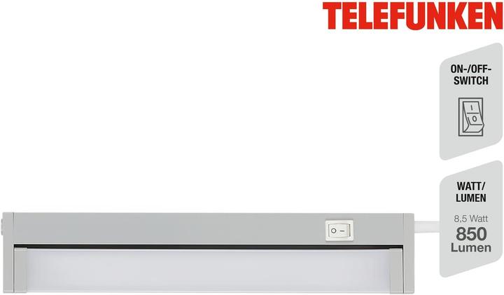 Actual product image Telefunken LED Unterbauleuchte Schwenkbar (600 lm)
