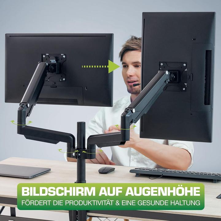 Produktbild InLine Tischhalterung mit Lifter (Tisch, 17", 9 kg)
